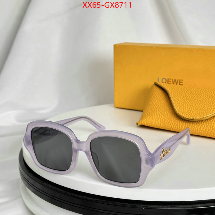 Glasses-Loewe fashion designer ID: GX8711 $: 65USD
