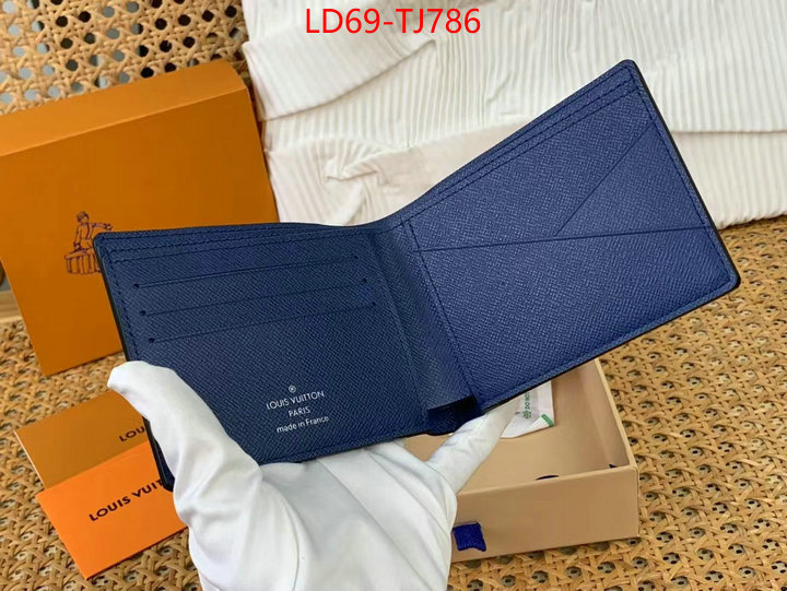 LV Bags(TOP)-Wallet buy aaaaa cheap ID: TJ786 $: 69USD,