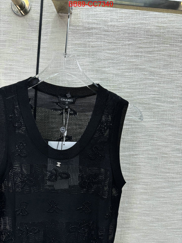 Clothing-Chanel find replica ID: CC7340 $: 89USD