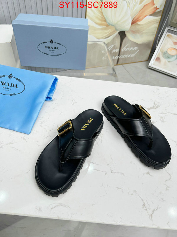 Women Shoes-Prada mirror copy luxury ID: SC7889 $: 115USD