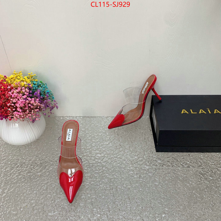 Women Shoes-ALAIA can you buy replica ID: SJ929 $: 115USD