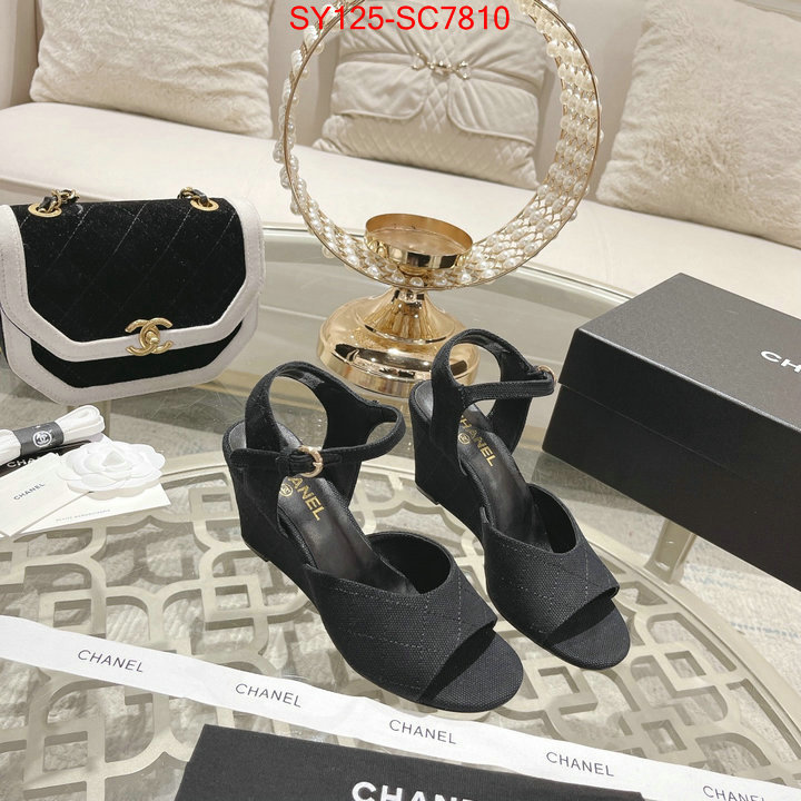 Women Shoes-Chanel sell online ID: SC7810 $: 125USD