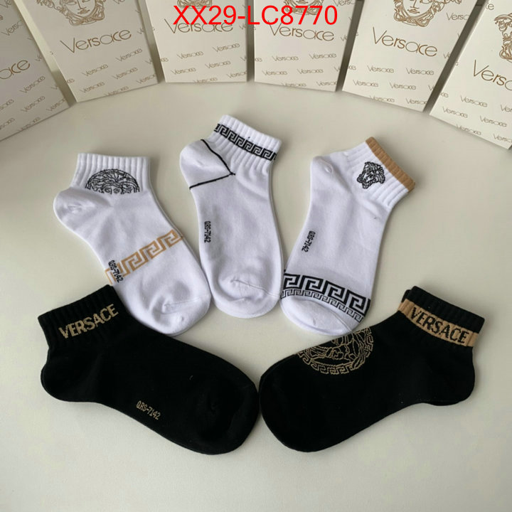 Sock-Versace luxury shop ID: LC8770 $: 29USD