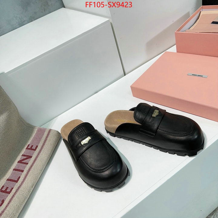 Women Shoes-Miu Miu 2024 aaaaa replica customize ID: SX9423 $: 105USD