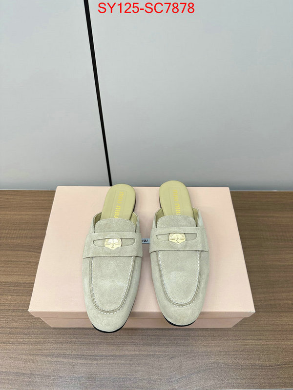 Women Shoes-Miu Miu the top ultimate knockoff ID: SC7878 $: 125USD