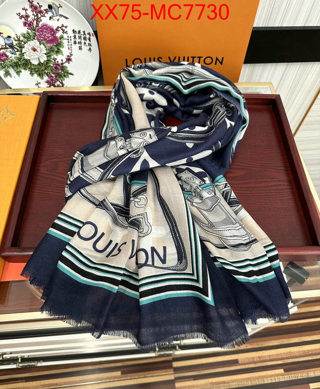 Scarf-LV wholesale replica shop ID: MC7730 $: 75USD