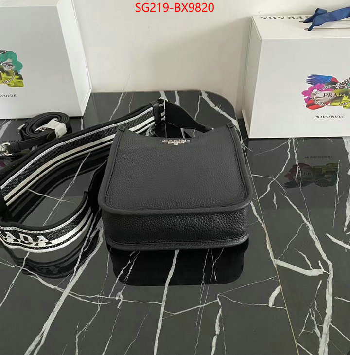 Prada Bags(TOP)-Crossbody- what's best ID: BX9820 $: 219USD,