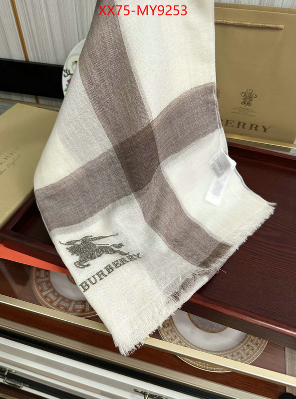 Scarf-Burberry from china ID: MY9253 $: 75USD