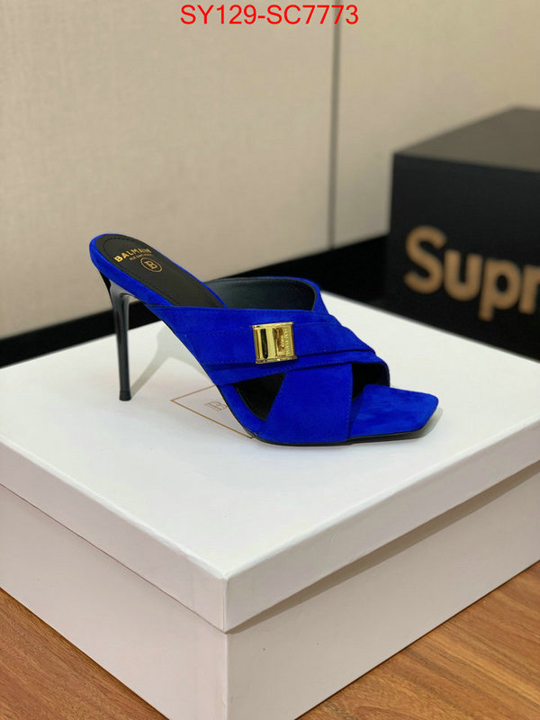 Women Shoes-Balmain shop designer replica ID: SC7773 $: 129USD