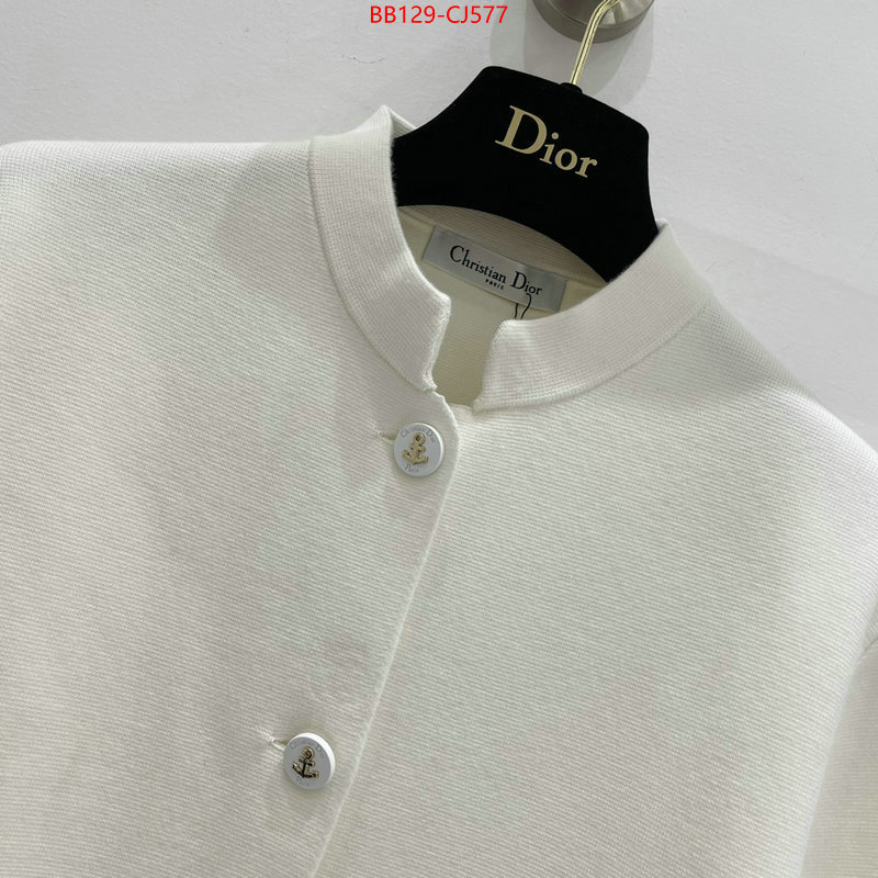 Clothing-Dior 2024 aaaaa replica customize ID: CJ577 $: 129USD