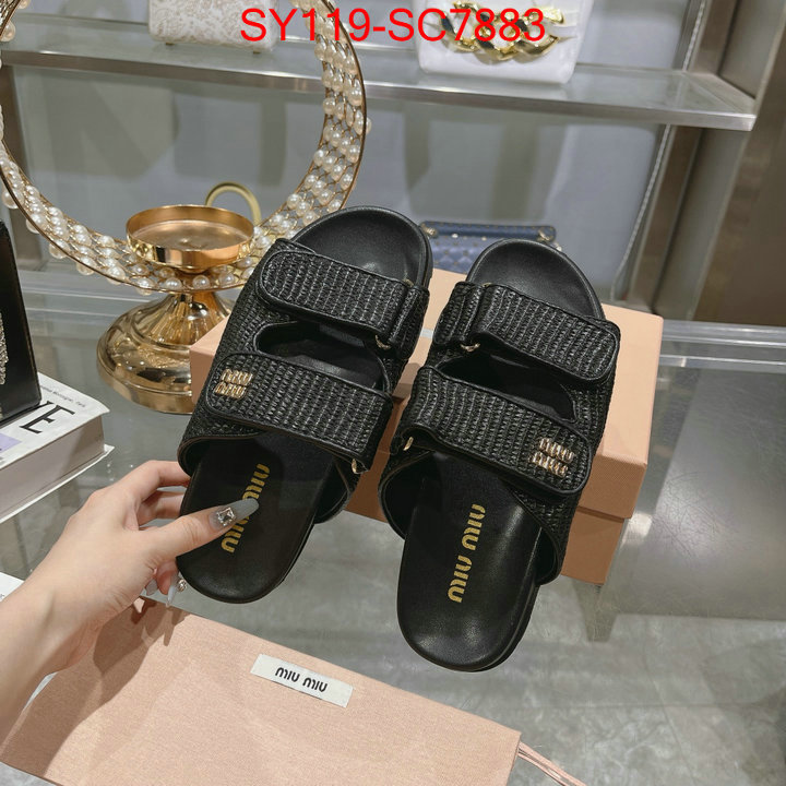 Women Shoes-Miu Miu highest product quality ID: SC7883 $: 119USD