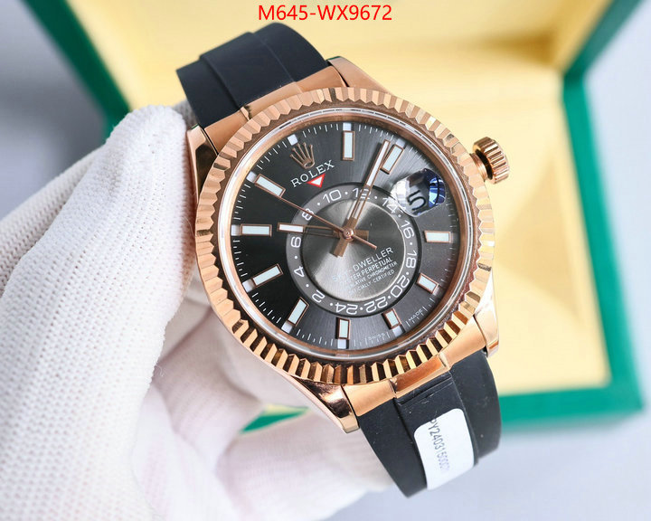 Watch(TOP)-Rolex supplier in china ID: WX9672 $: 645USD