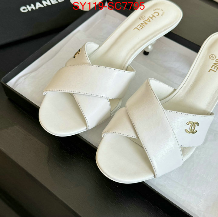 Women Shoes-Chanel for sale cheap now ID: SC7795 $: 119USD