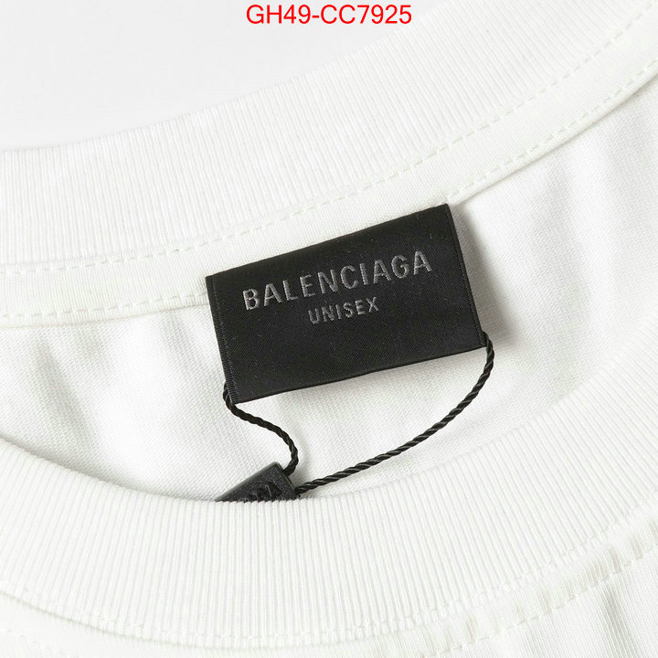 Clothing-Balenciaga buy best quality replica ID: CC7925 $: 49USD