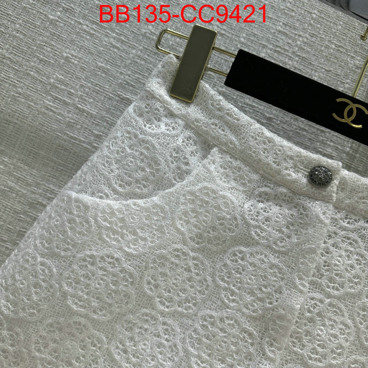 Clothing-Chanel replicas buy special ID: CC9421 $: 135USD