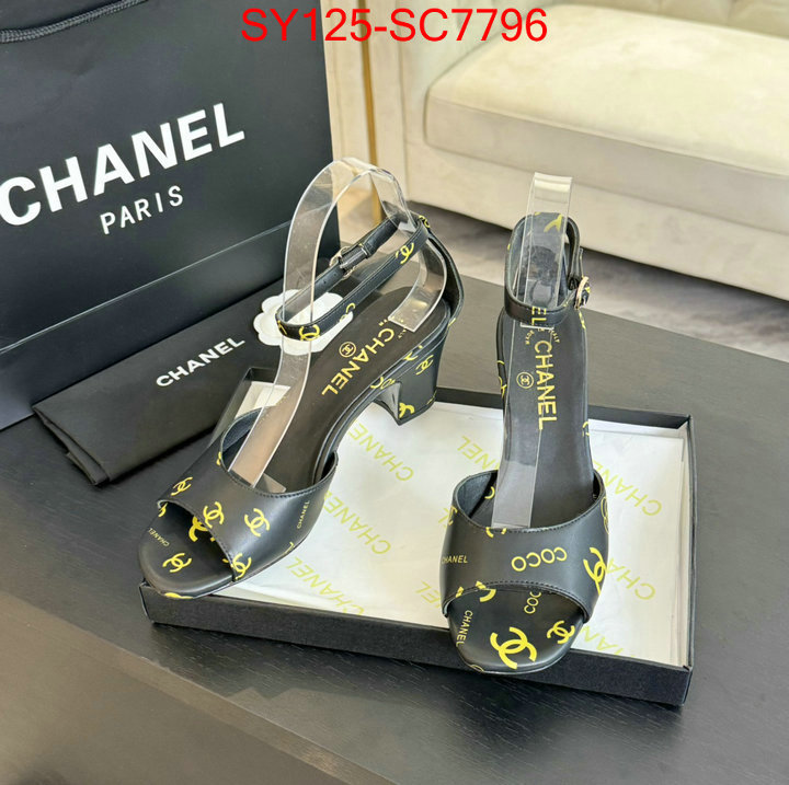 Women Shoes-Chanel wholesale replica shop ID: SC7796 $: 125USD