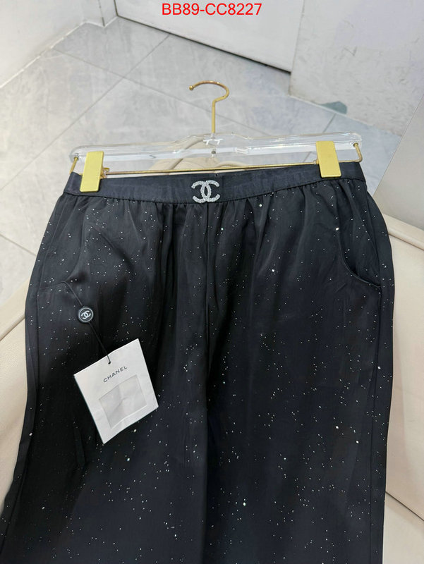 Clothing-Chanel copy aaaaa ID: CC8227 $: 89USD