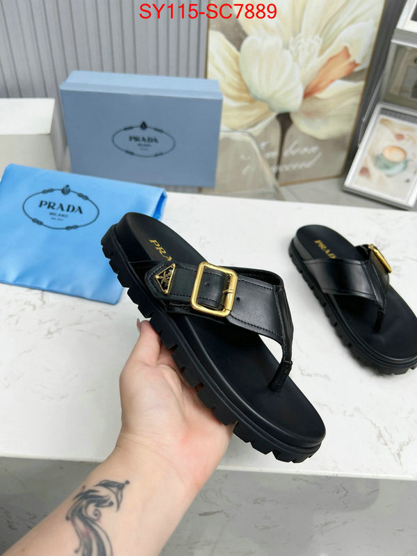 Women Shoes-Prada mirror copy luxury ID: SC7889 $: 115USD