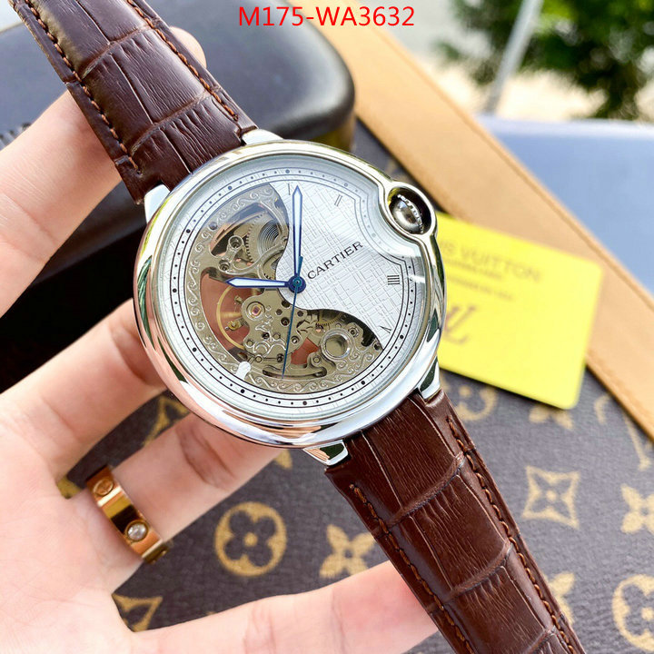 Watch(4A)-Cartier highest quality replica ID: WA3632 $: 175USD