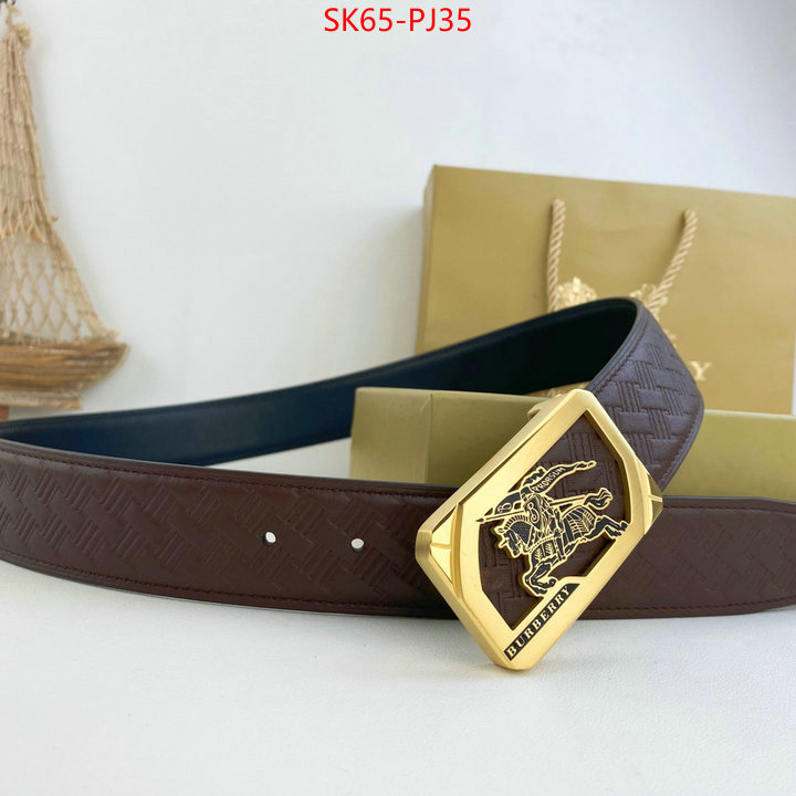 Belts-Burberry best quality fake ID: PJ35 $: 65USD