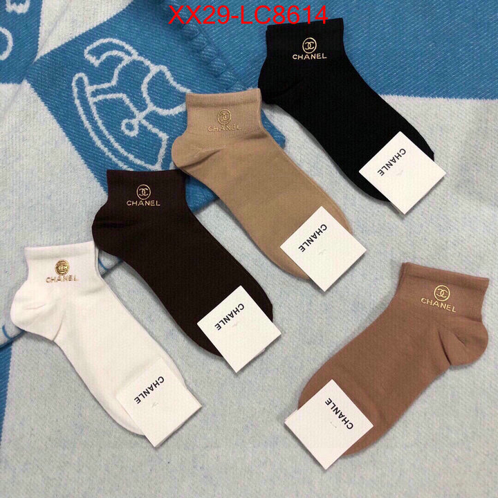 Sock-Chanel where quality designer replica ID: LC8614 $: 29USD