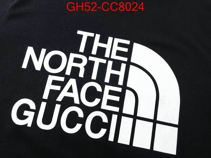 Clothing-Gucci what ID: CC8024 $: 52USD