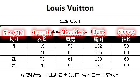 Clothing-LV fake designer ID: CY6587 $: 115USD