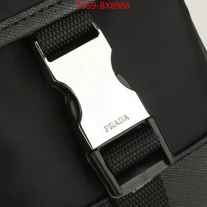 Prada Bags(4A)-Crossbody- perfect ID: BX8986 $: 59USD,