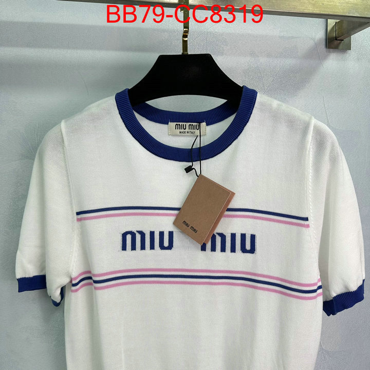 Clothing-MIU MIU what is top quality replica ID: CC8319 $: 79USD