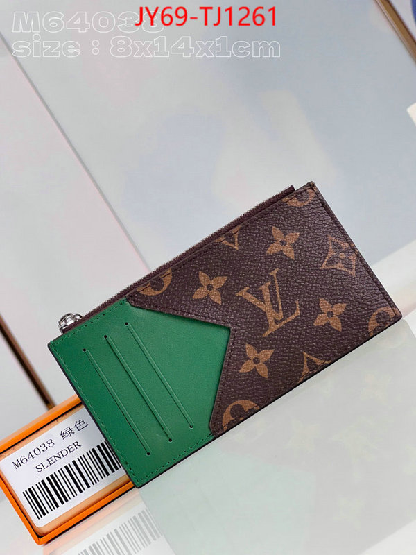 LV Bags(TOP)-Wallet replica shop ID: TJ1261 $: 69USD,