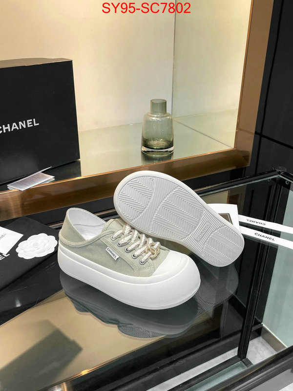 Women Shoes-Chanel high quality perfect ID: SC7802 $: 95USD