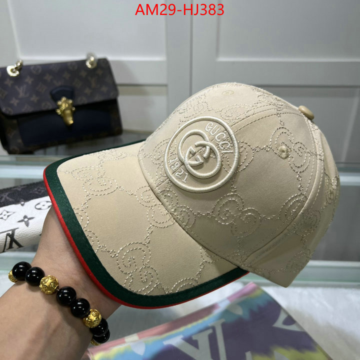 Cap(Hat)-Gucci where can i find ID: HJ383 $: 29USD