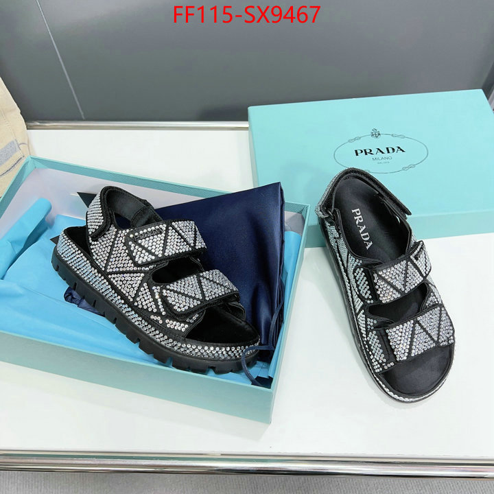 Women Shoes-Prada 1:1 clone ID: SX9467 $: 115USD