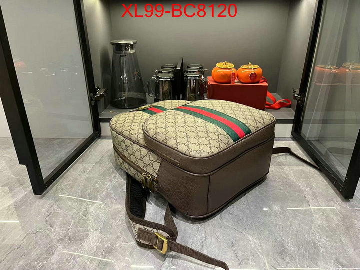 Gucci Bags(4A)-Backpack- 1:1 replica wholesale ID: BC8120 $: 99USD,