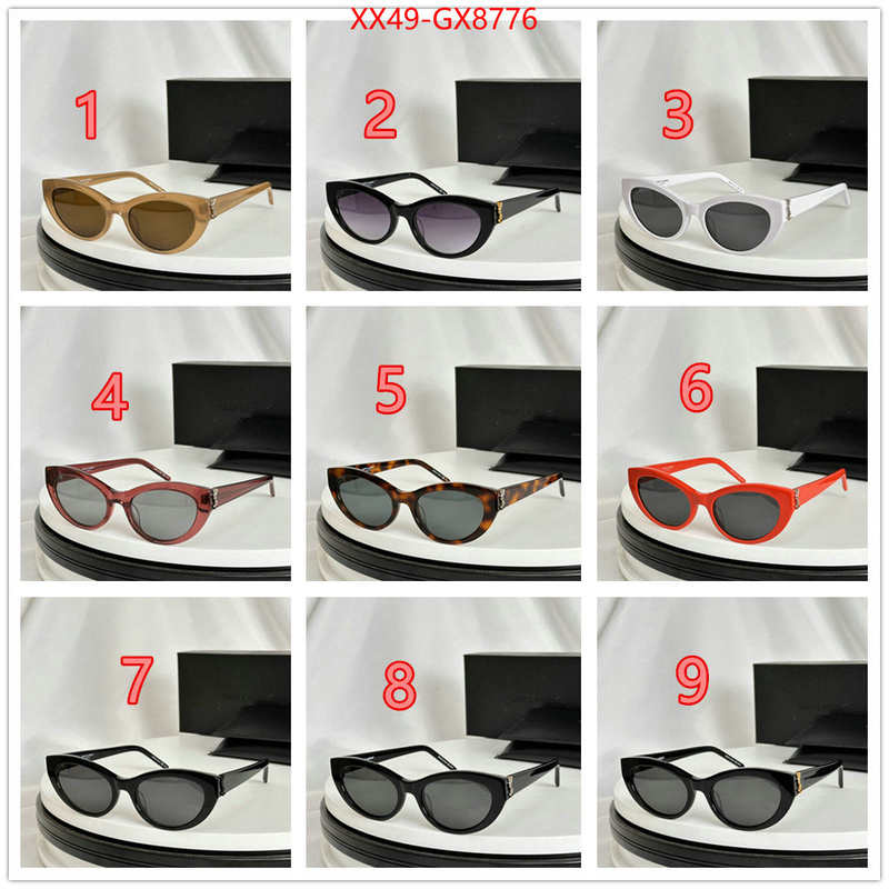 Glasses-YSL best quality designer ID: GX8776 $: 49USD