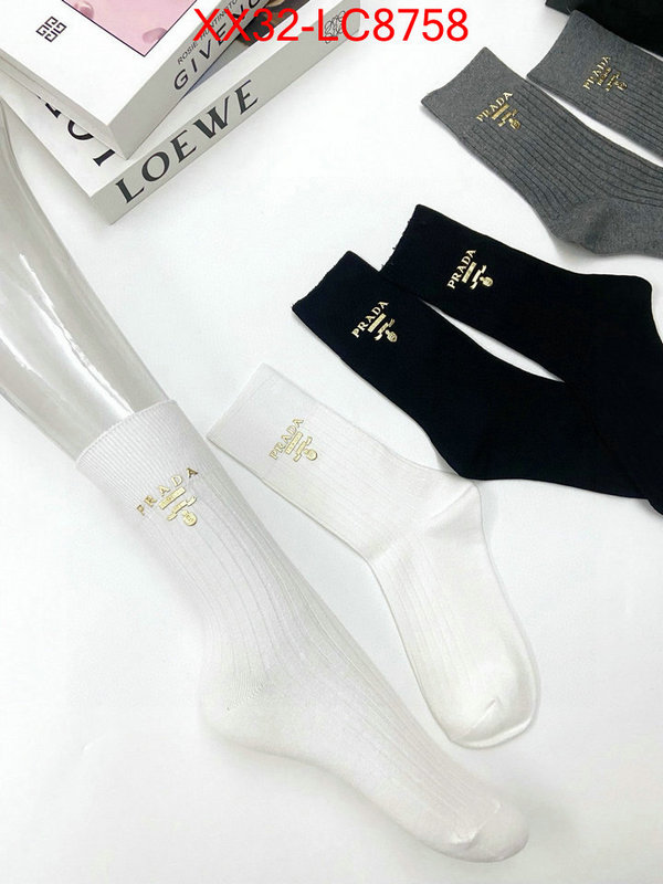 Sock-Prada replica 1:1 high quality ID: LC8758 $: 32USD