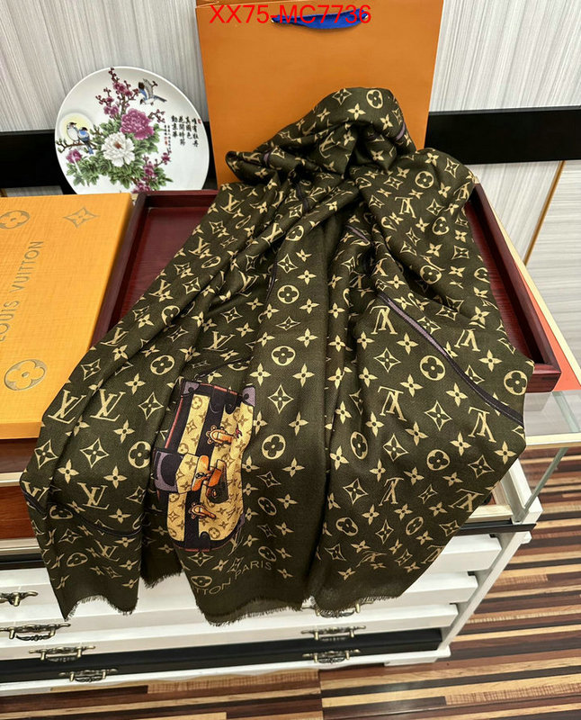 Scarf-LV 2024 aaaaa replica 1st copy ID: MC7736 $: 75USD