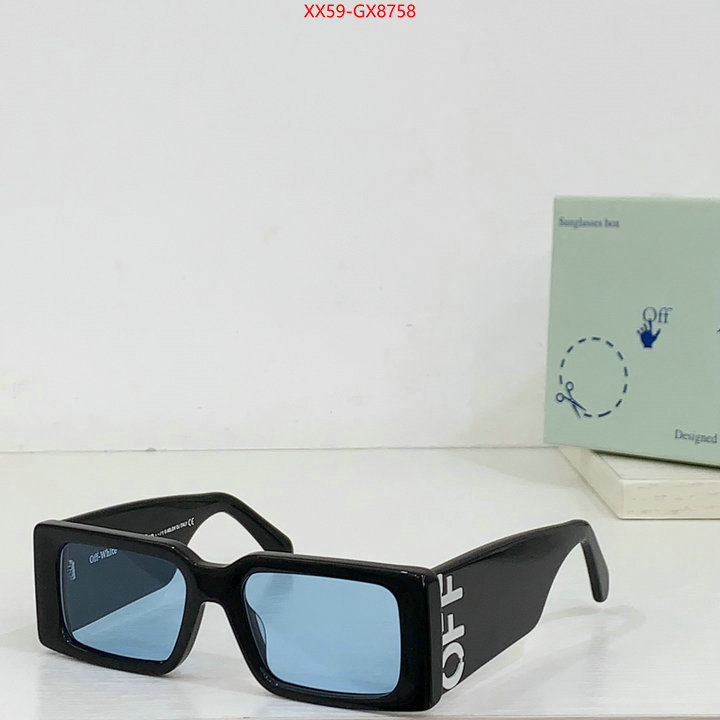 Glasses-Offwhite designer ID: GX8758 $: 59USD