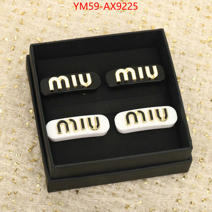 Hair band-MIU MIU aaaaa+ quality replica ID: AX9225 $: 59USD