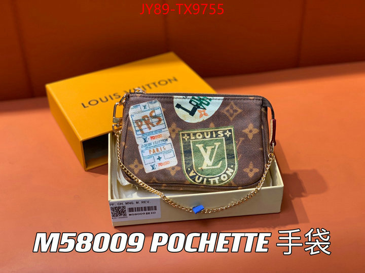 LV Bags(TOP)-Wallet the highest quality fake ID: TX9755 $: 89USD,