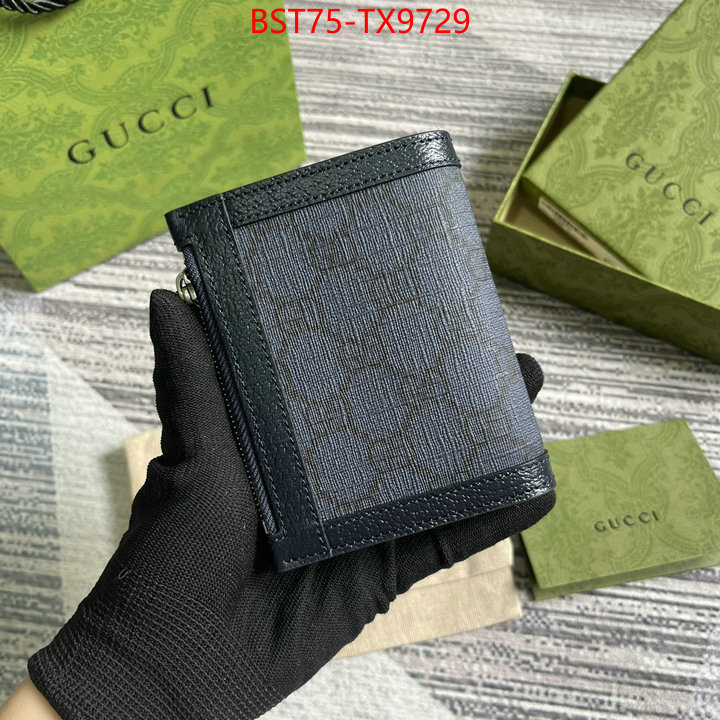 Gucci Bags(TOP)-Wallet- replcia cheap from china ID: TX9729 $: 75USD,