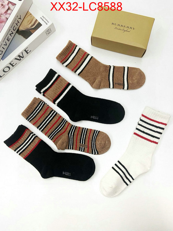 Sock-Burberry aaaaa replica ID: LC8588 $: 32USD