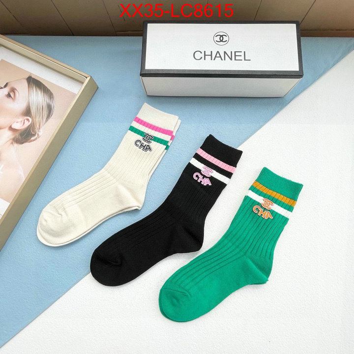 Sock-Chanel high quality replica ID: LC8615 $: 35USD