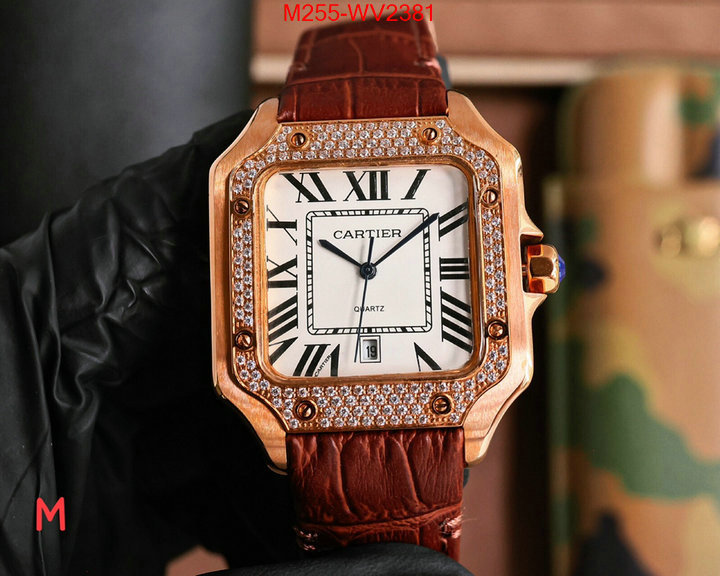 Watch(TOP)-Cartier what's the best place to buy replica ID: WV2381 $: 255USD