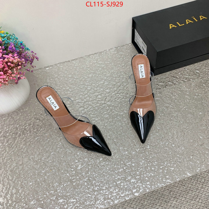 Women Shoes-ALAIA can you buy replica ID: SJ929 $: 115USD