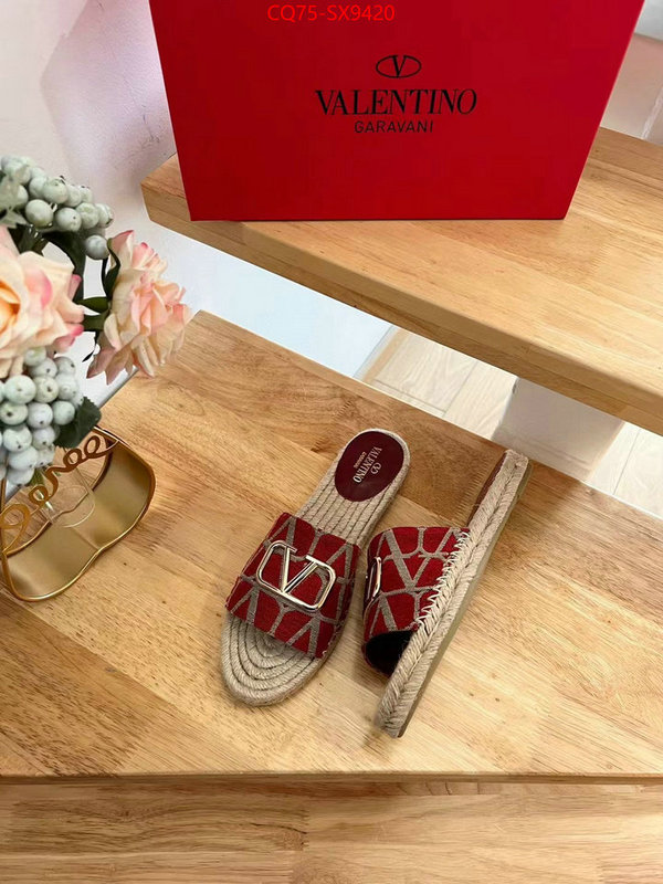 Women Shoes-Valentino what's the best to buy replica ID: SX9420 $: 75USD