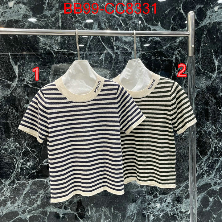 Clothing-Moncler top fake designer ID: CC8331 $: 99USD