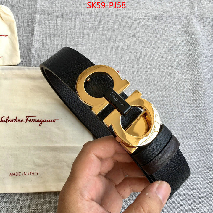 Belts-Ferragamo shop cheap high quality 1:1 replica ID: PJ58 $: 59USD