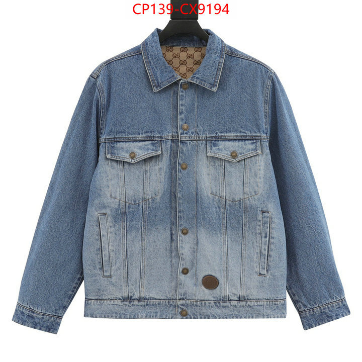 Clothing-Gucci buy high quality cheap hot replica ID: CX9194 $: 139USD