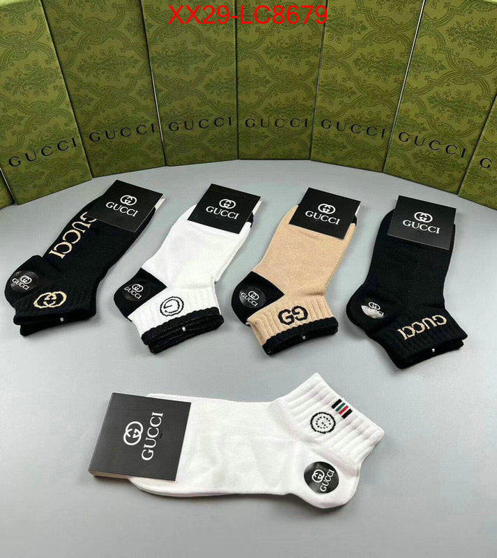 Sock-Gucci designer 7 star replica ID: LC8679 $: 29USD